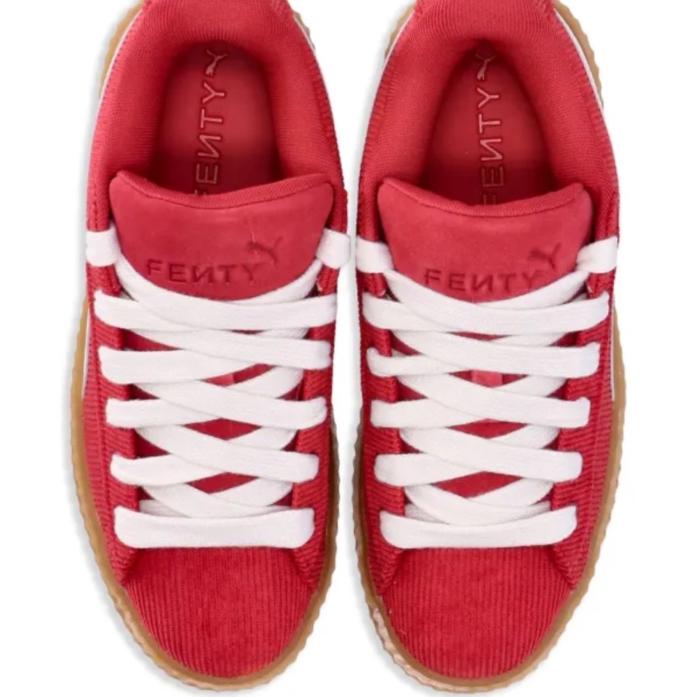 Puma Red and White Women's Sneakers